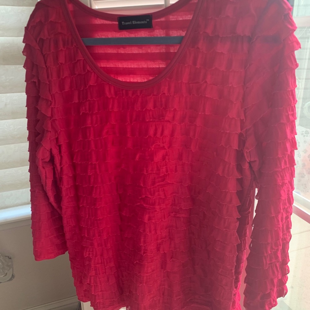 Travel Elements (Pink Ruffles) Large